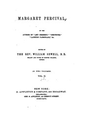 Cover of: Margaret Percival. by Elizabeth Missing Sewell