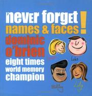 Cover of: Names and Faces (Never Forget) by Dominic O'Brien