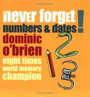 Cover of: NUMBERS AND DATES (NEVER FORGET S.)