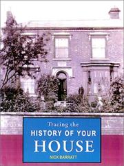Tracing the history of your house by Nick Barratt