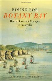 Cover of: Bound for Botany Bay by Alan Brooke, David Brandon