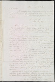 Cover of: [Letter to] J. H. Tredgold by William Lloyd Garrison