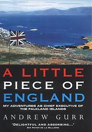 Cover of: A Little Piece of England by Andrew Gurr