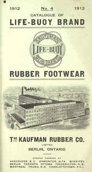 Cover of: Catalogue of Life-Buoy brand rubber footwear by Kaufman Rubber Co.