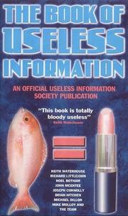 Cover of: The book of useless information