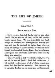 Cover of: The children's picture-book of the life of Joseph