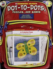 Cover of: Homework Helper Dot-to-Dot, Puzzles, and Games, Grades PreK to 1 (Homework Helpers)
