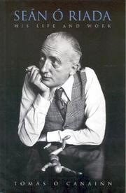 Cover of: Seán Ó Riada: his life and work