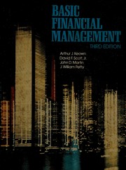 Cover of: Basic financial management