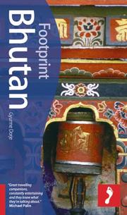 Cover of: Footprint Bhutan by Gyurme Dorje