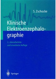 Cover of: Klinische Elektroenzephalographie by Stephan Zschocke