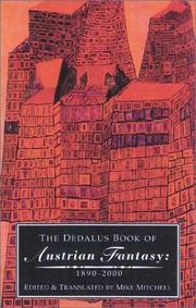 Cover of: The Dedalus book of Austrian fantasy, 1890-2000 by edited and translated by Mike Mitchell.
