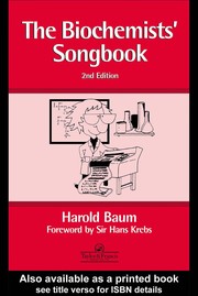 Cover of: The biochemists' songbook by Harold Baum