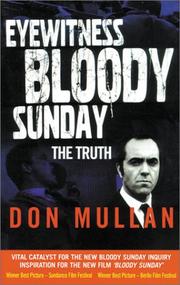 Cover of: Eyewitness Bloody Sunday: The Truth