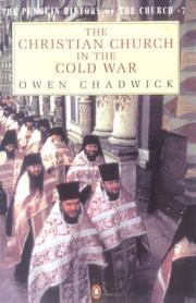 Cover of: The Christian church in the Cold War by Owen Chadwick