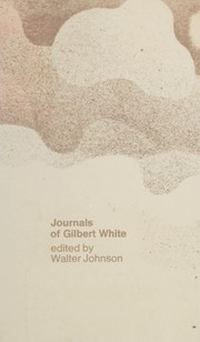 Cover of: Gilbert White's journals. by Gilbert White