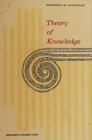 Cover of: Theory of knowledge