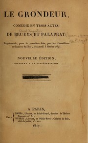 Cover of: Le grondeur: comédie en trois actes