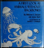 Cover of: A first look at animals without backbones by Millicent E. Selsam