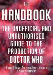 Cover of: The Handbook by David J. Howe, Stephen James Walker, Mark Stammers