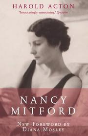 Cover of: Nancy Mitford by Harold Acton