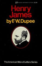 Cover of: Henry James by F. W. Dupee