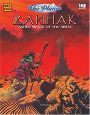 Cover of: The Planes: Zahhak - Ashen Waste Of The Abyss