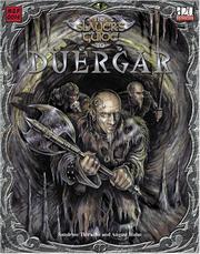 Cover of: The Slayer's Guide To Duergar by Sandrine Thirache, Anne Stokes