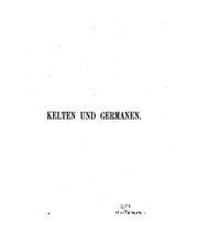 Cover of: Kelten und Germanen. by Adolf Holtzmann