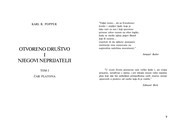 Cover of: Otvoreno društvo i njegovi neprijatelji by Karl Popper