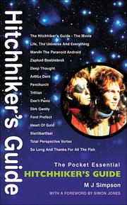 Cover of: Hitch Hiker's Guide (The Pocket Essential Series) by M. J. Simpson