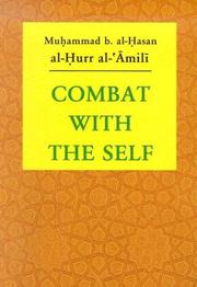 Cover of: Combat with the self