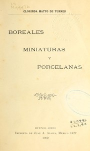 Cover of: Boreales, miniaturas y porcelanas