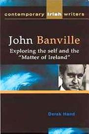 John Banville by Derek Hand