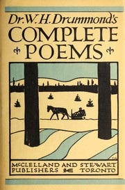 Cover of: Dr. W.H. Drummond's complete poems