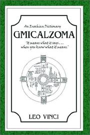 Cover of: Gmicalzoma - An Enochian Dictionary