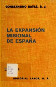 Cover of: Expansio n misional de Espan a