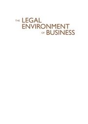Cover of: The legal environment of business by Nancy Kubasek