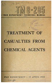 Cover of: Treatment Of Casualties From Chemical Agents