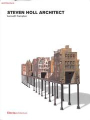 Cover of: Steven Holl architect