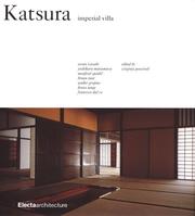 Cover of: Katsura: Imperial Villa