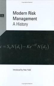 Cover of: Modern Risk Management by Peter Field