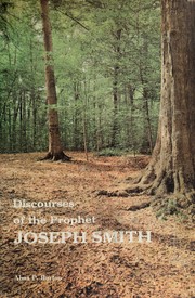 Cover of: Discourses of the prophet Joseph Smith by Joseph Smith, Jr.