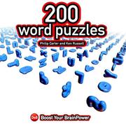 Cover of: 200 Word Puzzles (Boost Your Brainpower) | Philip Carter