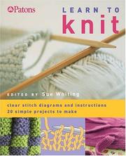 Cover of: Learn to Knit by Sue Whiting