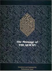 Cover of: The Message of The Qur'an by Muhammad Asad