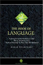 Cover of: The Book of Language: A Deep Glossary of Islamic and English Spiritual Terms (The Education Project series)