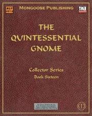 Cover of: The Quintessential Gnome