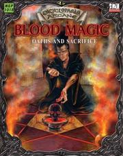 Cover of: Encyclopaedia Arcane: Blood Magic (Encyclopaedia Arcane)