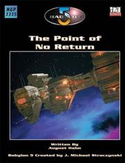 Cover of: Babylon 5: The Point Of No Return (Babylon 5 (Mongoose Publishing))